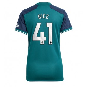 Arsenal Declan Rice #41 Replica Third Stadium Shirt for Women 2023-24 Short Sleeve